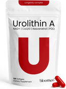 Urolithin A Supplement with NAD, Resveratrol, CoQ10, PQQ – 5-in-1 Longevity Complex to Support Healthy Aging, Mitochondrial Energy, Cellular Renewal, Cognitive Function, Muscle Health – 2 Month Supply Infinity Warehouse