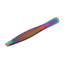 Slant Tweezers Pointed Precision Tweezers for Eyebrows & Facial Ingrown Hair Removal Eyebrow Tweezers for Women & Men (1, Slant Tweezer Angled) MBER ALERT