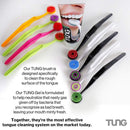 Peak Essentials | The Original Tung Gel | Premium | Tongue Cleaner | Odor Eliminator | Fight Bad Breath | Fresh Mint | BPA Free | Made in America | (1 Count) Peak Essentials The Original TUNG Brush