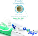 Replacement Brush Heads Compatible with Oral B Braun –20 Pack of 4 Sensitive Clean, 4 Floss Action, 4 Precision Clean & 4 Cross Action. Fits Oralb Electric Toothbrush Pro1000 Pro3000 Pro5000 & More! Alayna