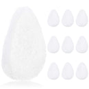 10 Pack Facial Sponge For Daily Deep Cleansing And Regular Exfoliating - Regular Buff Puff Style Exfoliating Pads Perfect Puf For Removing Dead Skin, Dirt & Makeup - Normal to Oily - Made In The USA IMPRESA