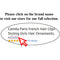 Camila Paris CP2915 French Hair Clip for Women, Small 1 inch Set of 2 Girls Hair Claw Clips Jaw Gray Gold Fashion Durable Styling Hair Accessories for Women, Strong Hold No Slip Grip, Made in France Camila