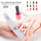 Makartt Nail File Zebra Nail Files 240 240 Grit for Acrylic Nails Poly Nail Gel Emery Boards for Nails Doubled Sides Washable 10 Nail File Kit Nail Accessories Manicure Tools Makartt