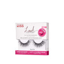 KISS Lash Couture LuXtensions Collection False Eyelashes, Flat Lash Technology, Super Slim Lash Band, Real Lash Extension Fibers, Reusable, Contact Lens Friendly Strip Lashes, Style Royal Silk, 1 Pair KISS