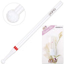 PANA 3/32" Shank Size Professional - Ball Shaped White Ceramic Bit Fine Grit - Nail Drill Bit for Dremel Machine PANA