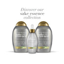 OGX Youth Enhancing + Sake Conditioner, 13 Ounce Bottle Sulfate-Free Surfactant Conditioner OGX