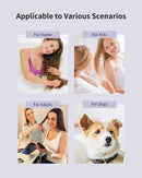 Hair Dryer, 7MAGIC Ionic Blow Dryer, 1875 Watt Powerful Fast Drying Hairdryer with Negative Ion Technology, Professional Hair Blow Dryer with Concentrator Nozzle Attachment for Women Travel Salon Home 7MAGIC