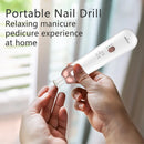 Professional Manicure Pedicure Kit, Electric Nail File Set, Cordless Electric Nail Drill Machine, 5 Speeds Hand Foot Care Tool for Nail Grind Trim Polish POLAMD
