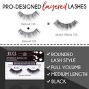 Ardell Studio Effects 105 Black False Lashes, 4 packs Ardell