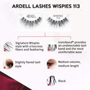 Ardell False Eyelashes Wispies 113 Black (4 Pairs) Ardell