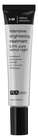 PCA SKIN Intensive Brightening Treatment - 0.5% Pure Vitamin A Retinol Face Serum for Discoloration & Dark Spots (1 oz) PCA SKIN