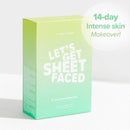 I DEW CARE Let's Get Sheet Faced Face Sheet Mask Pack (14 Sheets) + White Cat Spa and Makeup Headband Bundle I DEW CARE