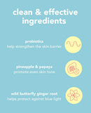 TULA Skin Care Protect + Glow Daily Sunscreen Gel Broad Spectrum SPF 30 | Skincare-First, Non-Greasy, Non-Comedogenic & Reef-Safe with Pollution & Blue Light Protection | 1.7 fl. oz. TULA