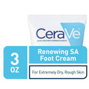 CeraVe Foot Cream with Salicylic Acid | 3 Ounce | Foot Cream for Dry Cracked Feet | Fragrance Free CeraVe