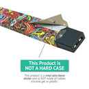 MightySkins Skin Compatible with Sigelei Fuchai Duo-3 Kit – Glitzy Chevron | Protective, Durable, and Unique Vinyl Decal wrap Cover | Easy to Apply, Remove, and Change Styles | Made in The USA MIGHTY SKINS