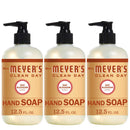 Mrs. Meyer's Clean Day Liquid Hand Soap, Cruelty Free and Biodegradable Hand Wash Formula Made with Essential Oils, Oat Blossom Scent, 12.5 oz - Pack of 3 MRS. MEYER'S CLEAN DAY