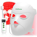 Medisana 3D Red Light Therapy Mask for Face, 336 LEDs Light Therapy Mask with 3 Modes - NIR 830nm, Red 630nm, Blue 415nm - Cordless & Rechargeable LED Face Mask for Home, Skincare Gifts for Women Mom Infinity Warehouse