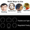 Metal Hair Bands for Men Women's Headbands Beauty Care, Unisex Black Wavy Spring Sports for Men's Hair Band Hoop Clips Women Accessories Simple Elastic Non Slip Wide Headwear Bandeau Outdoors (1 pack) Lofuanna