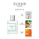 CLEAN CLASSIC Eau de Parfum Light, Casual Perfume Layerable, Spray Fragrance Vegan, Phthalate-Free, & Paraben-Free CLEAN