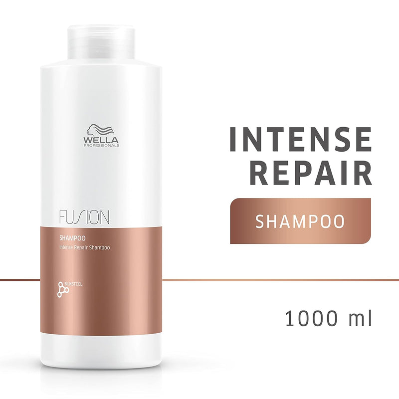 Wella Professionals Fusion Intense Repair Shampoo For Damaged Hair| Hair Repair| Anti Hair Breakage Infinity Warehouse