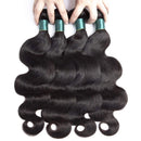 Body Wave Human Hair Bundles Ayisha Hair Brazilian Human Hair Body Wave 4 Bundles (16 18 20 22 inch) 100% Virgin Remy Unprocessed Natural Black Color Human Hair 4 Bundles for Black Women Seekomi