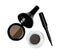 KRISTOFER BUCKLE Brow Champion Brow Enhancing Pomade and Powder Brunette 0.09 oz. | all-in-one brow enhancing product, Featuring a pomade & two powders for fuller looking brows | Brunette Kristofer Buckle
