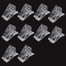 SKEMIX Nail Tips Clip for Quick Building Polygel nail forms Nail clips for polygel Finger Nail Extension UV LED Builder Clamps Manicure Nail Art Tool SKEMIX