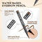 EYESEEK 6PCS Liquid Eyebrow Pencils, Light to Dark Brown Waterproof Eyebrow Makeup Kits with Precision Tips Applicator for Women and Girls EYESEEK