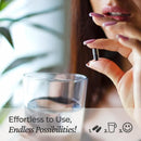 NATURAL SHILAJIT Capsules (1-2 Months Supply) - 60 Count - Shilajit for Men & Women with Fulvic Acid & Trace Minerals, Plant Based Nutrients for Energy, Immune Support & Vitality Infinity Warehouse