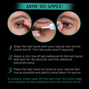Ardell False Lashes, Natural Babies Black x 4 pairs Ardell