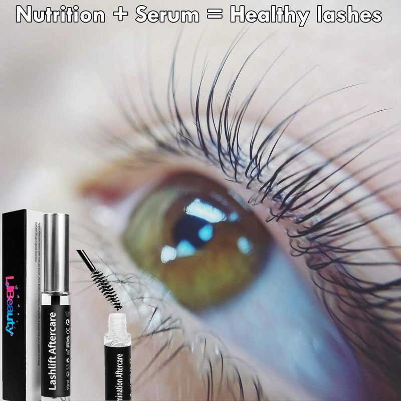 Brow Lamination and Lash Lift Nutrition Clear Eyelash Perm Aftercare Save Burning Eyelash & Eyebrow, Keratin Boost Care Fix Messy Brows/Lashes into Neat Look for 8 Weeks Libeauty