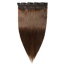14 Inch Clip in Hair Extensions Remy Human Hair Standard Weft Clip on Hairpieces 45g Soft Silky Straight Hair for Women Beauty Gift
