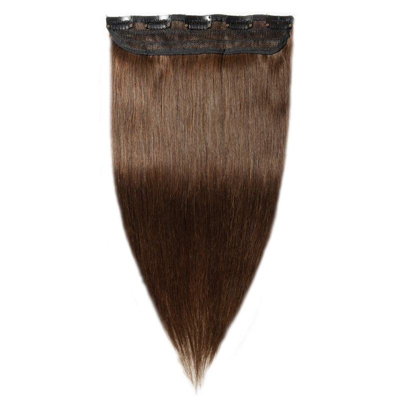14 Inch Clip in Hair Extensions Remy Human Hair Standard Weft Clip on Hairpieces 45g Soft Silky Straight Hair for Women Beauty Gift