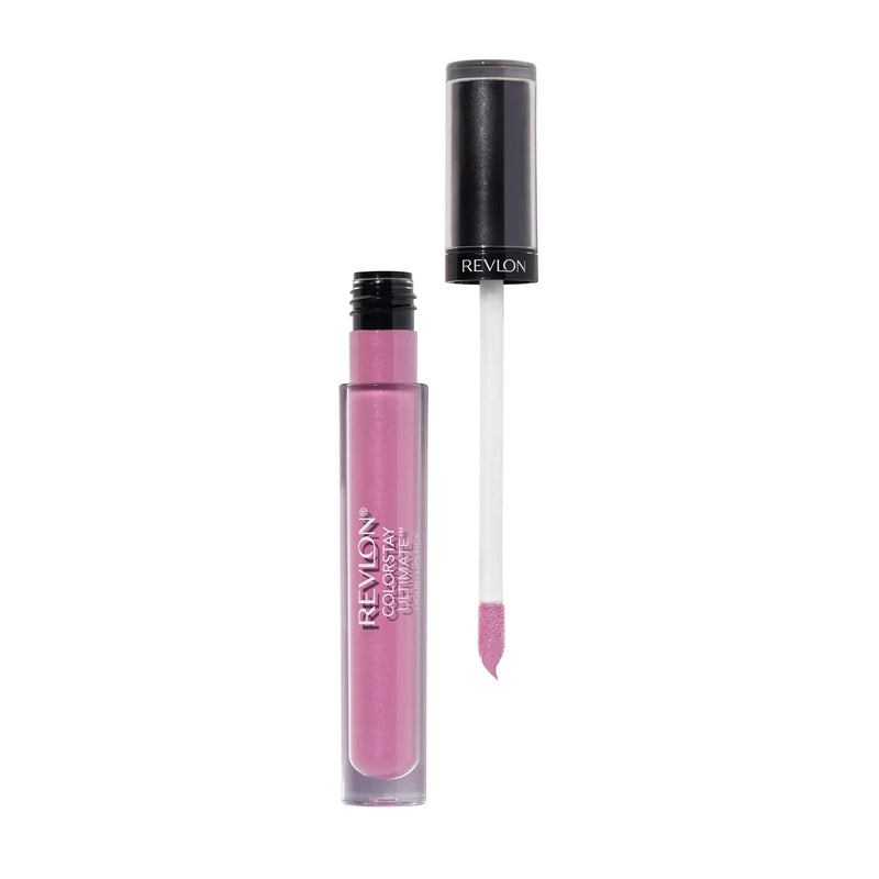 REVLON ColorStay Ultimate Liquid Lipstick, Satin-Finish Longwear Full Coverage Lip Color, Ultimate Orchid (006), 0.07 oz REVLON