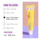 Good Molecules Yerba Mate Wake Up Eye Gel - Hydrating Under Eye Gel Cream with Hyaluronic Acid and Caffeine - Target Dark Circles and Puffiness - Skin Care for Face Infinity Warehouse