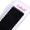 Eyelash Extension 0.15 D Curl 16 Rows Mix-12-20mm Classic Lash Extensions Optinal Thickness 0.10/0.15/0.20/0.25 C/D Curl Mix 8-16mm|12-20mm Silk Lashes Extension (0.15-D, 12-20mm) FADLASH Store