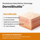 JEU'DEMEURE Dermishuttle Face Lifting Kit – Deep-Absorbing Needle-Free Serum with Collagen, Hyaluronic Acid, Peptide – Targets Wrinkles, Lifting & Skin Renewal Without Microneedling Infinity Warehouse