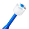 Brilliant Kids Toothbrush, For Kids Ages 5-9 Years Old, Use When Children's Adult Teeth Arrive, Round Shaped Brush Head and Soft Bristle Toothbrush for Kids, Cleans All-Over Mouth, Royal Blue, 1 Count Brilliant