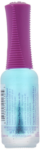 Orly Top-2-Bottom Nail Base Coat and Top Coat All-In-One.3 Ounce Orly