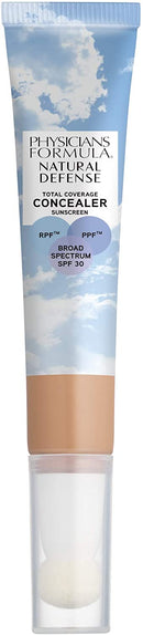 Physicians Formula Natural Defense Total Coverage Concealer SPF 30, Light/Medium, 0.28 Fl Ounce Physicians Formula