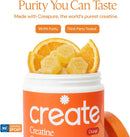 Create Creatine Monohydrate Gummies for Men & Women, Boost Focus, Strength, and Endurance, Anti-Melting Formula, Vegan, Gluten-Free, Non-GMO, 1.5g of Creatine per Gummy (Orange) Infinity Warehouse