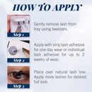 Ardell False Eyelashes Knot-Free Individuals Combo Black, 6-Pack (contains 6 packs of lash trays with 56 Individual Lashes each) Ardell