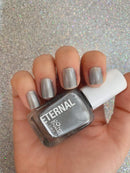 Eternal Collection – 4 Piece Set: Long Lasting, Quick Dry, Mirror Shine Nail Polish Set – Hardener, Bright and Shiny Finish - 0.46 Fluid Ounces Each (Metallics Flashback) Eternal