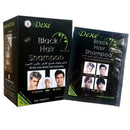 10 PCS Dexe Black Hair Shampoo Instant Hair Dye for Men Women Black Color - Simple to Use - Hair Dye Permanent - Last 30 days - Natural Ingredients, Black Hair Dye Shampoo Great Choice for Woman&Man ECOFAN