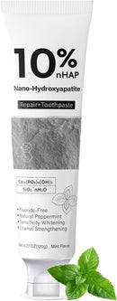 Nano-Hydroxyapatite Toothpaste, New Upgraded Formula, Strengthens Enamel,Fluoride-Free Toothpaste ，Gentle on Sensitive Teeth 4.23oz 2pc Infinity Warehouse