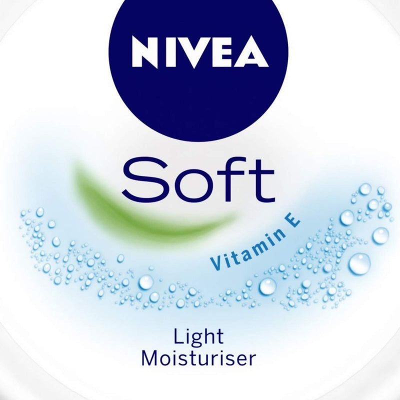 Nivea Cream, Soft Light Moisturiser With Vitamin E, 500 ml NIVEA