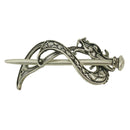 Tinsow 2 Pcs Silver Celtic Hair Slide Hairpins Hair Accessories Hair Clips, Creative Hair Barrette Minimalist Hair Claw Hair Pin Hair Accessories for Women (Style B S) Tinsow