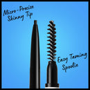 NYX PROFESSIONAL MAKEUP Micro Brow Pencil, Eyebrow Pencil - Black NYX PROFESSIONAL MAKEUP
