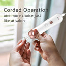Professional Manicure Pedicure Kit, Electric Nail File Set, Cordless Electric Nail Drill Machine, 5 Speeds Hand Foot Care Tool for Nail Grind Trim Polish POLAMD
