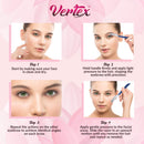 Womens Facial Razor Hair Removal - Dermaplaning Tool Peach Fuzz Remover Shaver Trimmer Women Remove Fine Hair Blue Eyebrow Razors Dermaplane Face Shavers Exfoliating Sensitive Skin Travel Essential Vertex